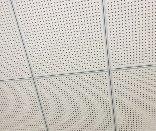 工厂直销 高频降噪吸音板 硅酸钙穿孔复棉板 吊顶天花板